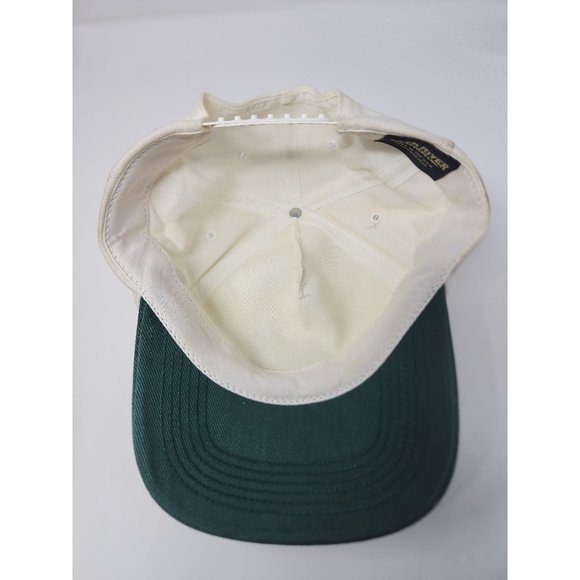 John Deere Roc River Apparel Made In The USA Snapback Cap Rubber Tractor Emblem - Picture 6 of 7